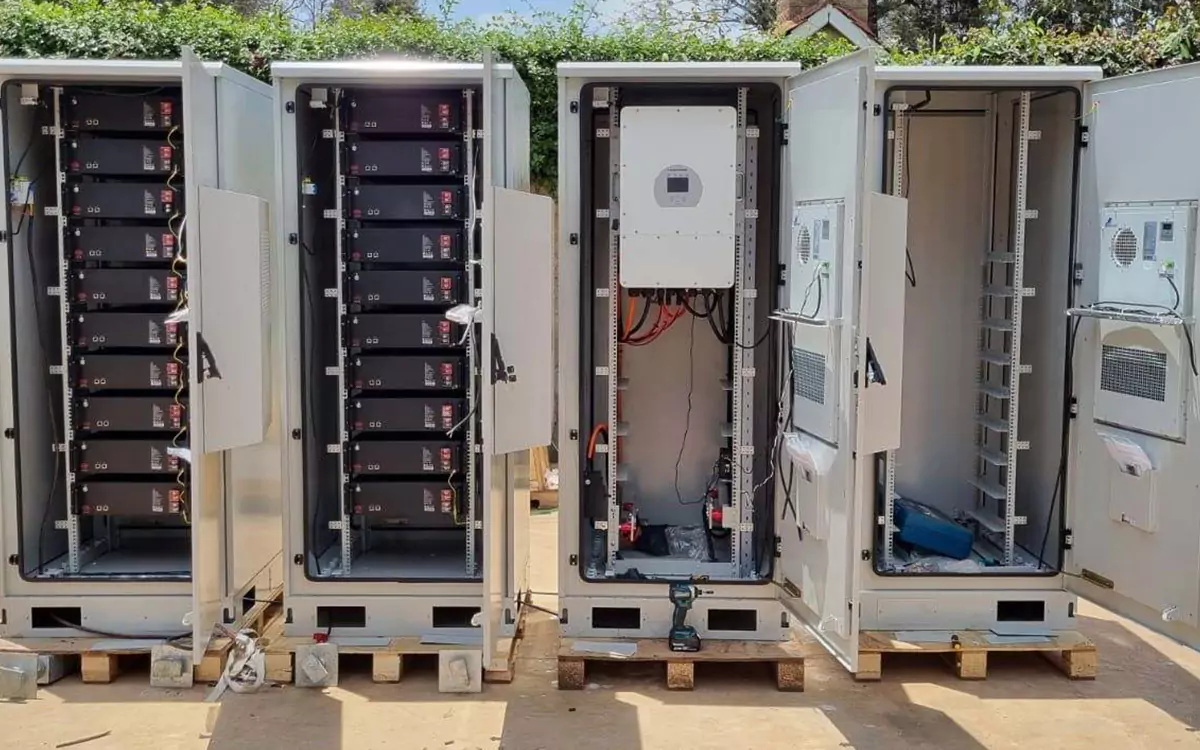 Kenya 50kWh Rural Parallel Outdoor Energy Storage System Project