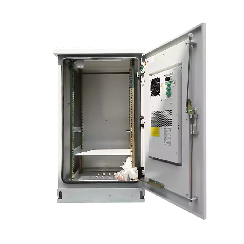 20U outdoor floor-standing single-compartment cabinet